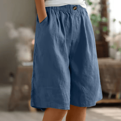 Shorts Sueltos de Lino Cecilia
