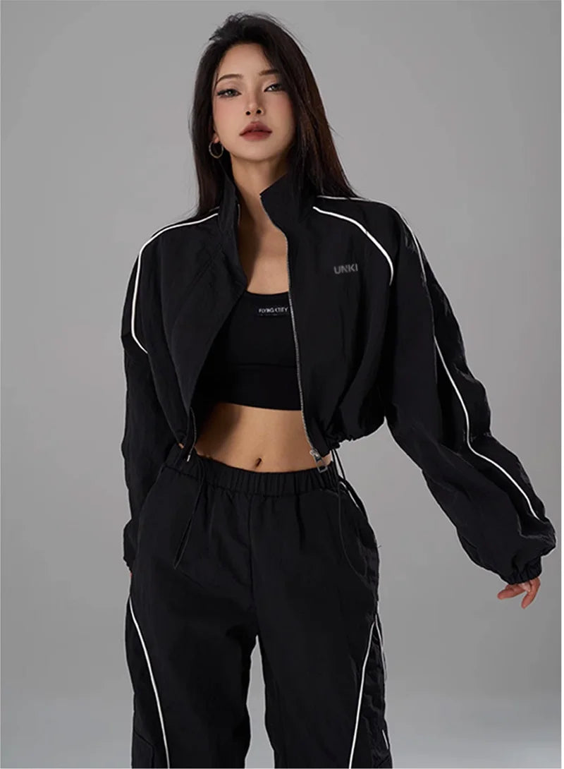 https://ae01.alicdn.com/kf/S4f9780859a754ade8912c87aafcadc69m/Hip-Hop-Sports-Suit-Two-piece-Set-Women-Black-Short-Track-Jacket-Sweatpants-Joggers-Dance-Tracksuit.jpg